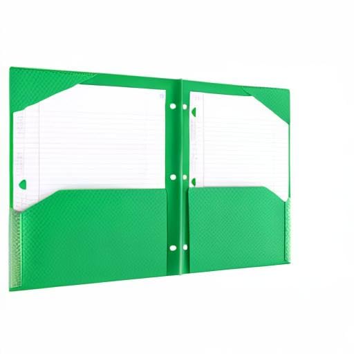 Five Star DuraShield Antimicrobial 2 Pocket Stay-Put Plastic Folders, 4 Pack, Holds 11" x 8-1/2", Color May Vary (330010) - Image 6